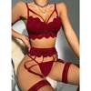 Erotic Sexy Lace Bra And Panty Set Underwear Transparent Bra Exotic Sets Sexy Thong Woman Porn Fancy Sensual Luxury Lingerie