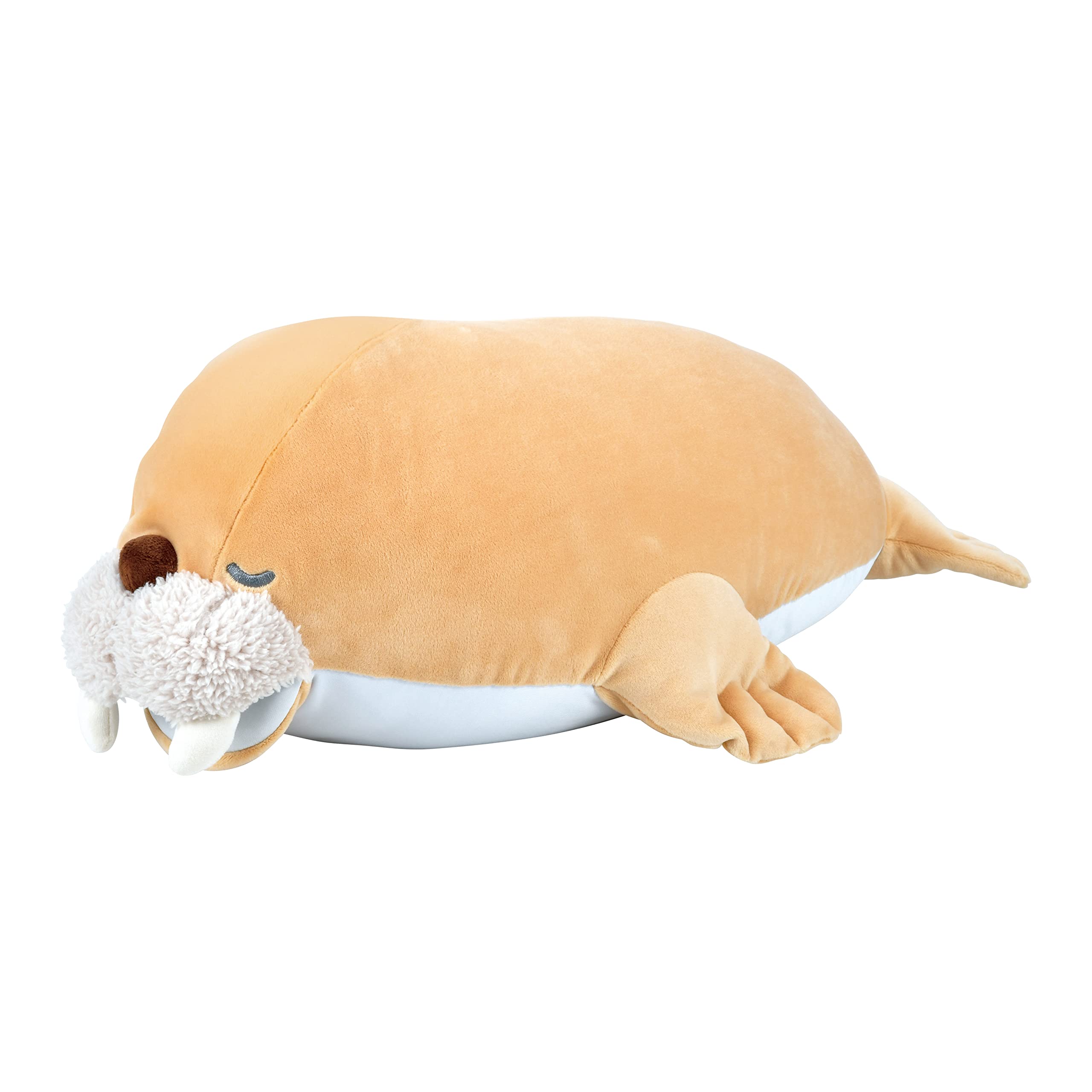 

Livheart Cool Body Pillow, Premium Nemunemu Animals Kamukamuzu Gon the Walrus, Medium Size (Approx. 52cm), Cool to the Touch, Antibacterial, 94004-46