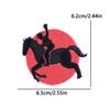 West Cowboys Iron On Patches For Clothing thermoadhesive Patches For Clothes Mushroom Embroidery Patches For Hat/Jeans DIY Badge