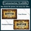 2024 New Barbershop Retro Plate Poster Vintage Home Decor Retro Metal Tin Signs Pub Car Garage Wall Art Home Decor 20x30cm