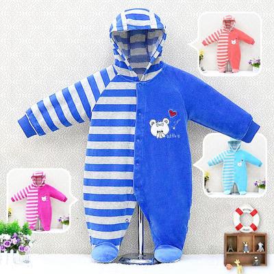 Neonato e bambina Abbigliamento con cappuccio per neonato Velluto Inverno Primavera One Piece Kid Manica lunga Abbigliamento per bambini Aapparel Tute per neonato Tddler Pagliaccetto