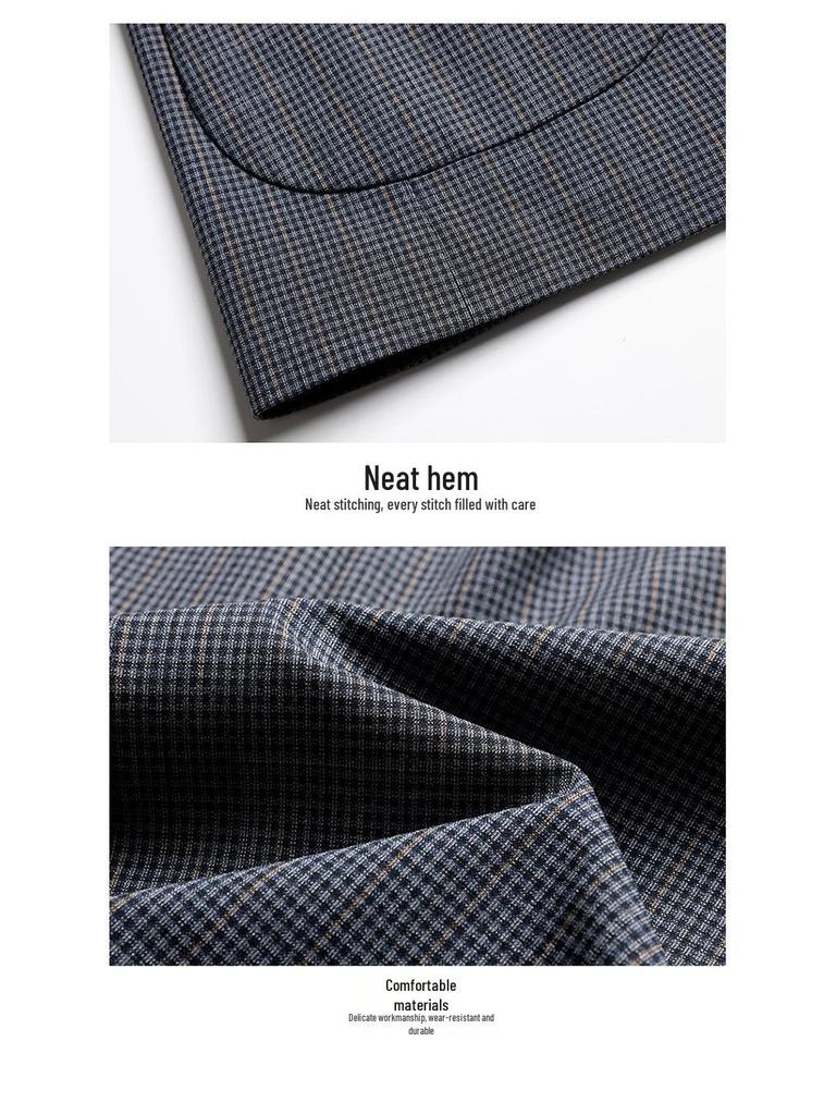 2026 Spring/Autumn Men's Stylish Single-Breasted Business Casual Slim Fit Suit Jacket