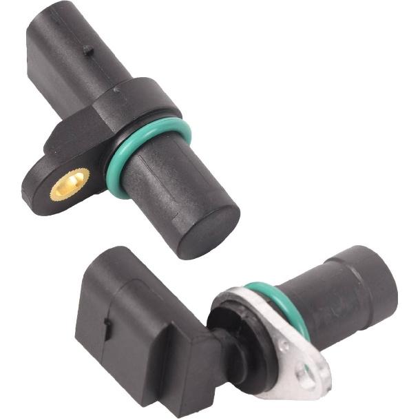 3Pcs Intake +Exhaust Camshaft +Crankshaft Position Sensor 12147539165,12141438082,12141709616, 12147539165+12147518628+12141709616