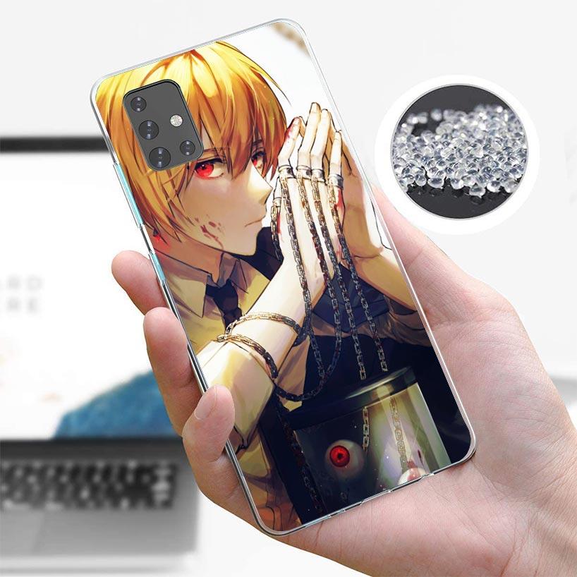 Huner X-Hunters Kurapika Phone Case For Samsung Galaxy A12 A52S A42 A32 A22 A51 A50 Note 20 Ultra 10 S10 Plus A71 A70 A31 A30 A1