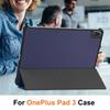 Összecsukható tartó tablettok Oneplus Pad 3 13.2''-hez Automatikus elalvás tok Flip állvány Védőtok Héj Oneplus Pad 3-hoz