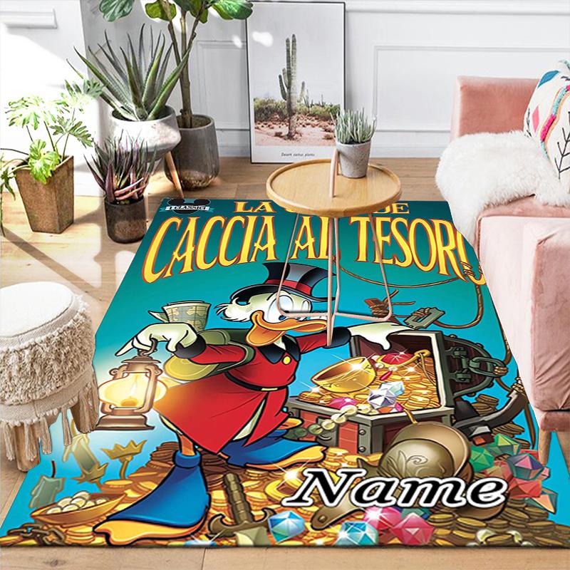 Custom 1Pc Duck Adventures Flight Fun Rug Office Carpet Indoor Outdoor Entrance Doormat Nonslip Soft And Comfortable Living Room D91639