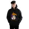 Disney Mens Evil Queen Cropped Head Hoodie
