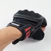Motorcycle Protective Half Finger Size RR8362BK3 ROUGH&ROAD Gloves, Black, L,
