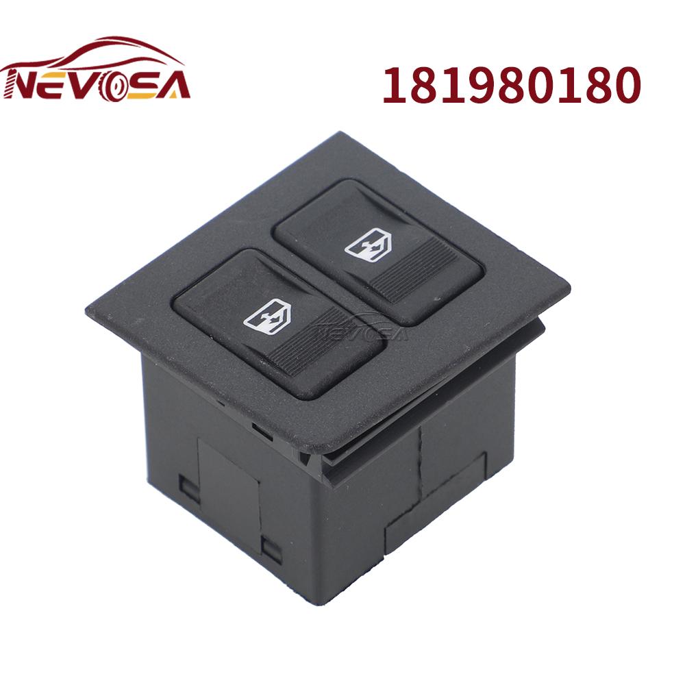 

181980180 For Fiat Fiorino Uno Mille 2004-2013 Auto Parts Left Front Window Regulator Power Window Control Switch Glass Button 181980180