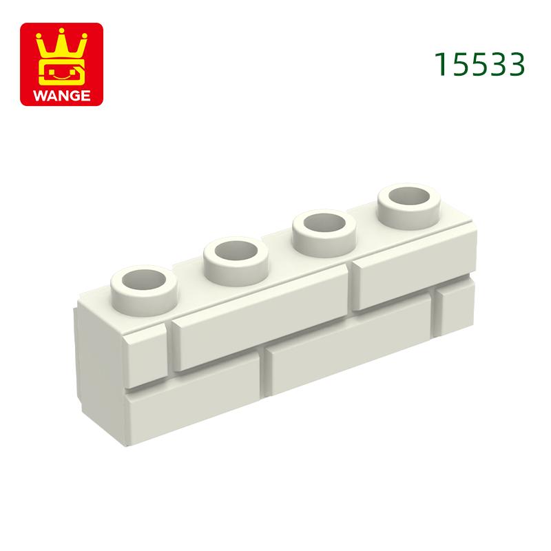 

70Pcs/Lot 15533 Thick 1x4 Wall BuildingBlocks MOC DIY Building Accessories Works With featuring Block Children Playthings Present Bo about 70pcs