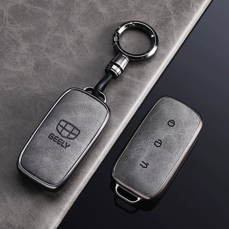 For Geely Galaxy EX5 E5 L6 L7 EMI NO.1 Proton E.MAS 7 5 E8 Starry 8 Cityray Keychain Cover Case Shell Key Fob Car Accessories