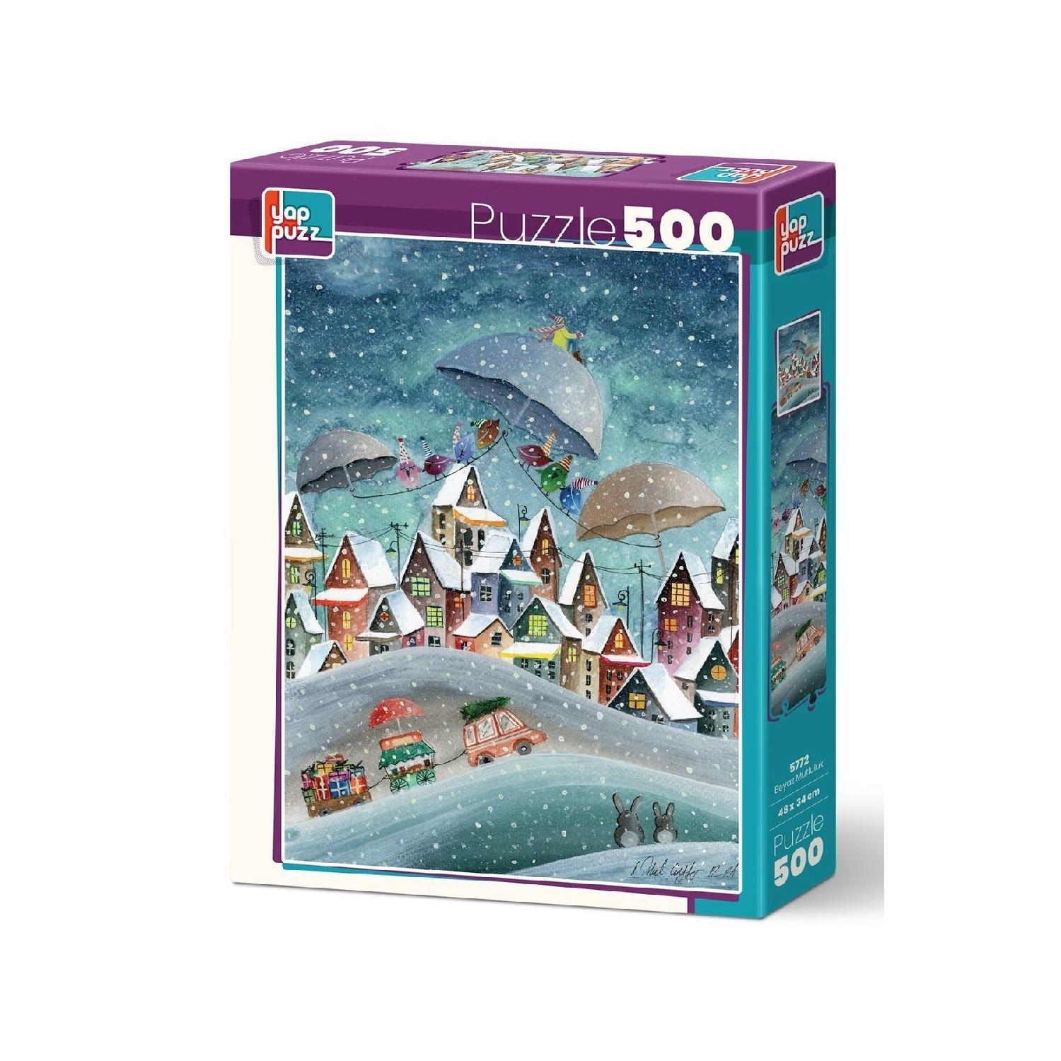 

Пазл «Белое счастье» из 500 деталей