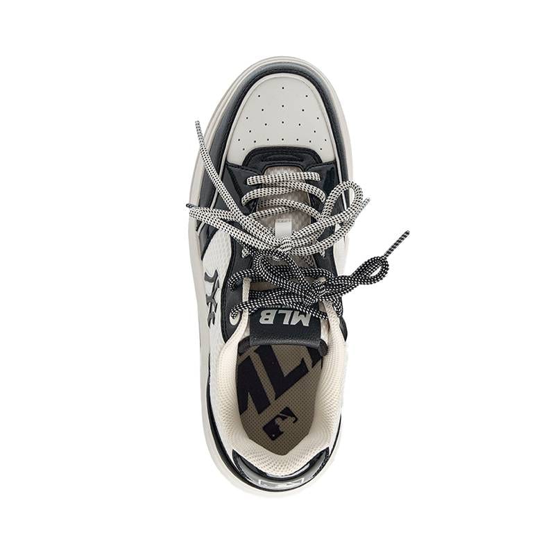 MLB Chunky Liner Low top Skateboard Shoes Unisex 3ASXM076N-50BKS