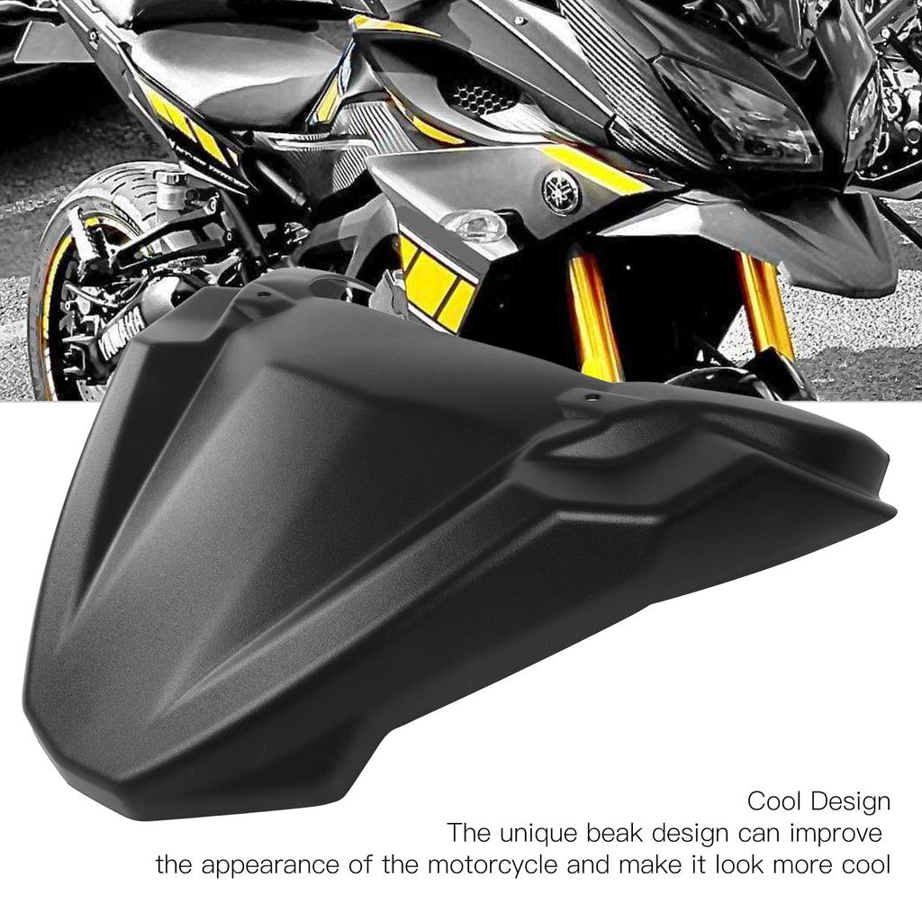 Motorcycle Front Fender Beak Extension Cover Replacement for FJ‑09 MT‑09 Tracer 2015‑2019