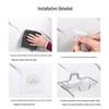 Stainless Steel Wall-Mounted Soap Dish Rack
