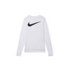 Nike Sportswear Swoosh Casual Crew-Neck Long-Sleeve T-Shirt Men Tops White DA0336-100