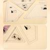3/4/5Pcs Acrylic Quilting Rulers for Accurate Sewing and Fabric Cutting Measuring Quilting Patchwork Ruler Sewing Tool
