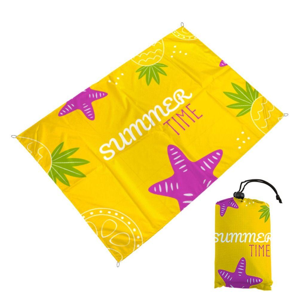 

Ультратонкий карманный коврик для кемпинга, портативный карманный коврик для пикника на открытом воздухе, мини-коврик для пикника, дорожный коврик 100x140cm-style K