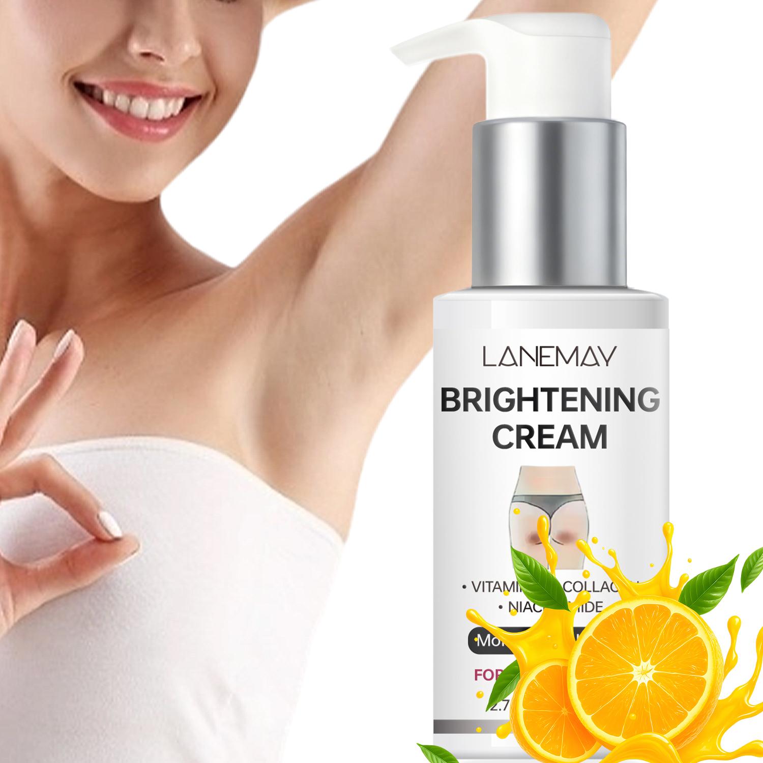 Brightening Cream-Lock In Skin Moisture-Improve The Softness Of The Skin-For Body, Underarms And Thighs, 80g