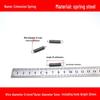 Micro Precision Extension Tension Spring Set with Hooks, 0.4mm Wire Diameter, 3-5mm Outer Diameter