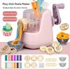 Multicolor Clay Molds Toys Set Plastic Diy Accessories Simulation Kitchen Toys Ice Cream Machine Noodles Machine