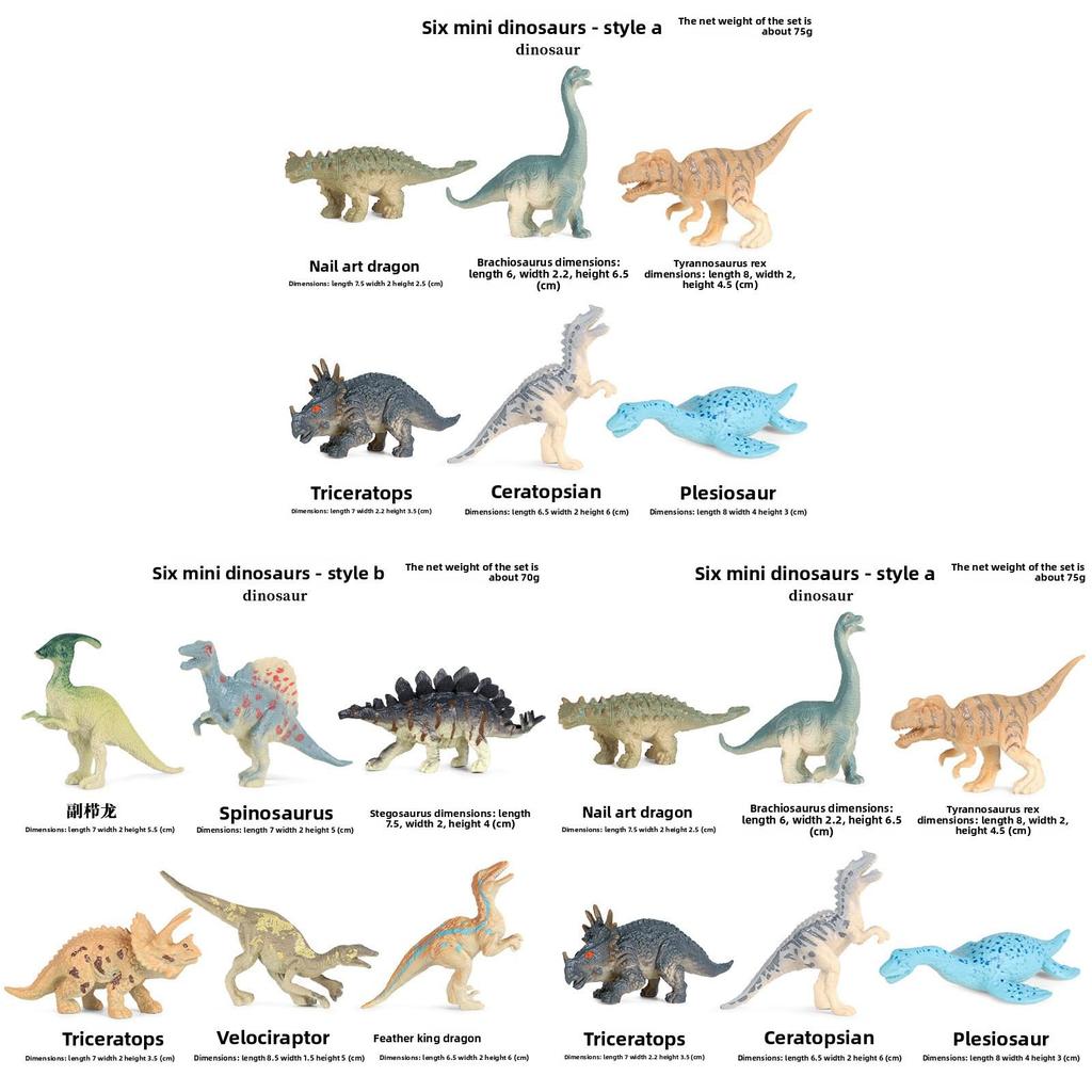 Realistischer Dinosaurier für Ausstellungs- und Bildungszwecke zu Hause und im Klassenzimmer