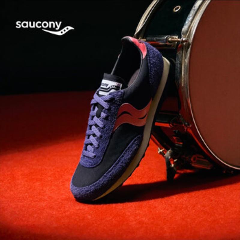 SAUCONY TRAINER 80 Retro German Training Shoes EU 35.5