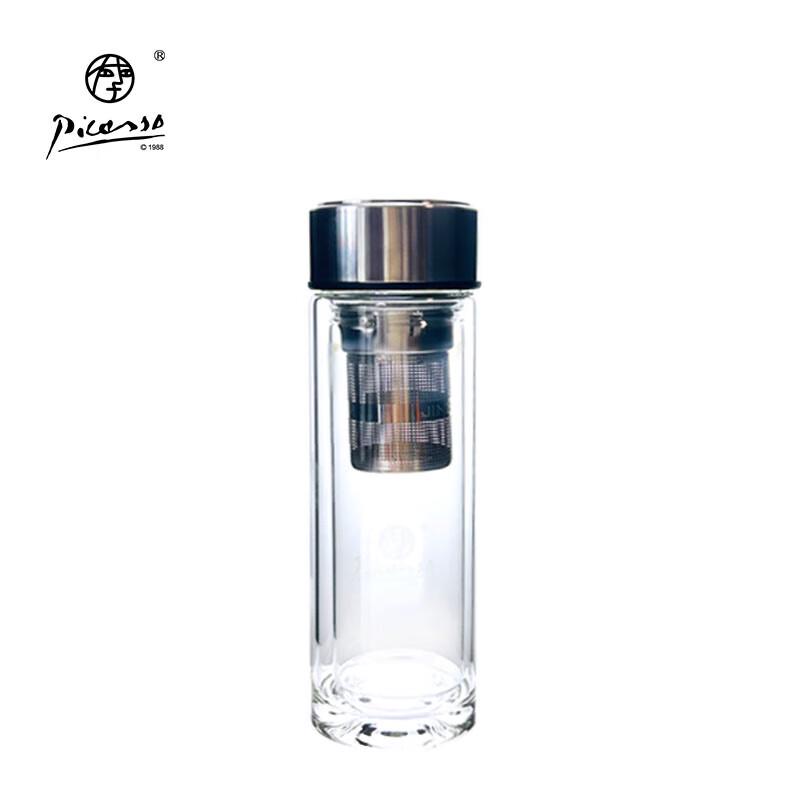 Picasso Borosilicate Double-Layer Glass Cup