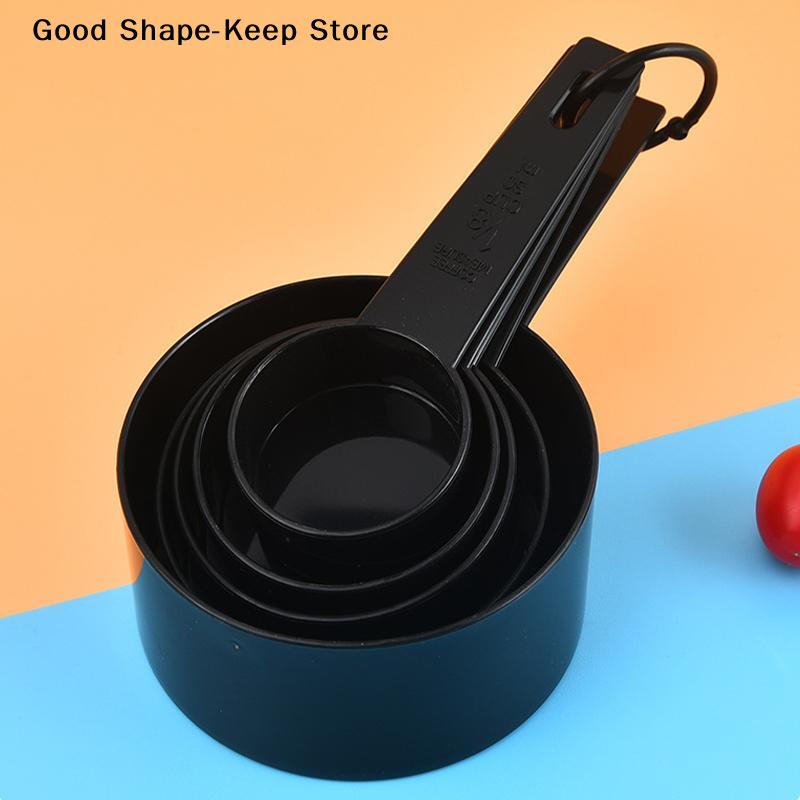 10 Stück Küchen-Messlöffel Set Zuckerschaufel Mehl Kuchen Backen Teelöffel Messbecher Werkzeuge zum Kochen