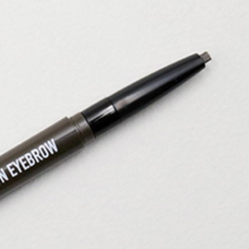 Daiso Stylish Auto Eyebrow Pencil Black Brown Size 22