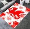 Y Ddraig Goch Carpet Rug For Living Room Bedroom Home Sofa Decorationkids Play Nonslip Floor Mat
