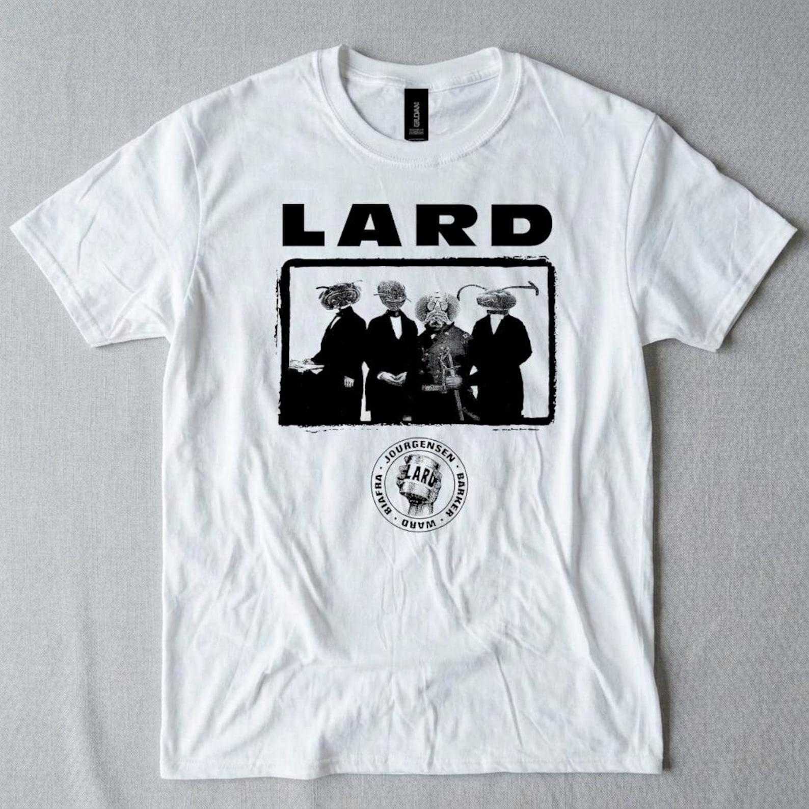 LARD Mate Band T shirt, 90s Industrial Punk Tee Alternative Rock Band Shirt Vintage Graphic Unisex Ministry M