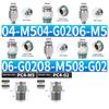 External Thread Pneumatic Air Fitting Push in Connect Air Hose Fitting  Air Hose Connections