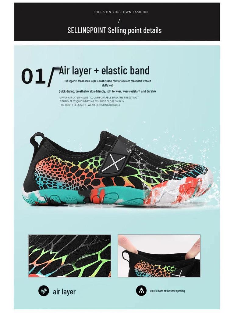 Kid's Quick-Dry Beach & Water Shoes, Sandals, and Barefoot Trainers