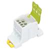 Colorful 690V DIN Rail Distribution Box 80A Blue Green Yellow Terminal Block Terminal Junction Box Power Distribution