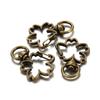10pcs Cat Heart Snap Hook Trigger Clips Buckles for Keychain Lobster Lobster Clasp Hooks for Key Ring Clasp Jewelry Accessories