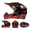 Dot Certified Children's Motorcycle Helmets Suitable for Off-Road Street Riding Mountain Bikes Helmet with Goggles and Gloves