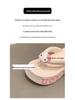 EVA Thick-Soled Cute Cartoon Kitten Clip-Toe Women's Flip-Flops - Summer Outdoor Height-Increasing Sandals