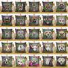 Versatile Cute And Humorous Dog Pillow Cover For Car Sofa And Home Office