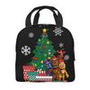 FNAF At Freddys Product Insulated Lunch Bag For Picnic Food Storage Bag Leakproof Thermal Cooler Lunch Boxes