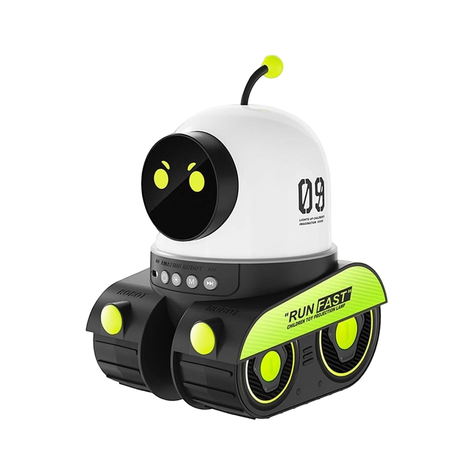 

Лампа-проектор неба-робота, с 11 изысканными световыми листами, игрушки для украшения детской комнаты, подарки на день рождения и сюрпризы для детей One Size