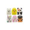 6/12Pcs For Kids Adult Mini Kawaii Cute Stress Relief Squeeze Toys Slow Rising Squishies Toys  Carnival Goodie Bag Stuffers
