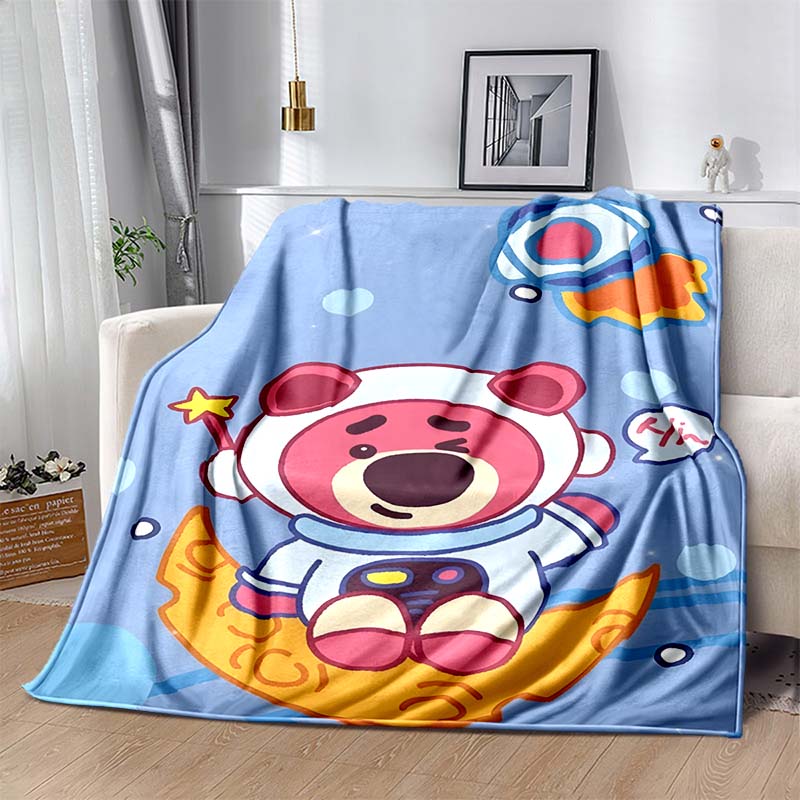 Various Styles and Sizes Toy Stories Cartoon Print Soft Blanket Bedroom Living Room Sofa Office Nap Camping Travel Shawl Blanket