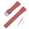 Resin Strap for Casio F-91W F-84 F-105 A158 159 AE-1200 1300 Stainless Steel Buckle Sport Waterproof TPU Replace Watch Band 18mm