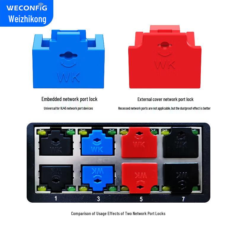 WECONFIG RJ45 Ethernet Port Blocker