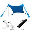 Seaside Beach Canopy, Beach Digging Tent, Sunshade and Sun Protection Tent, Outdoor Park, Fishing and Camping Tent