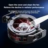 MEMO NEW CX08-AI Mobile Phone Frozen PUBG Game Cooler Semiconductor Magnetic Backclip Cooling Radiator for IOS Android Universal