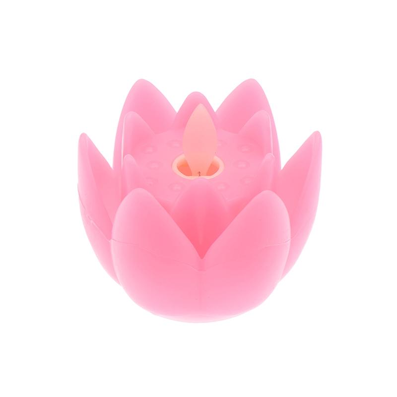 Lotus Lantern In Front Of The Temple Led Electronic Candle Lamp Buddhist Hall Lanterns Wishing Light Temple Festival Decoration