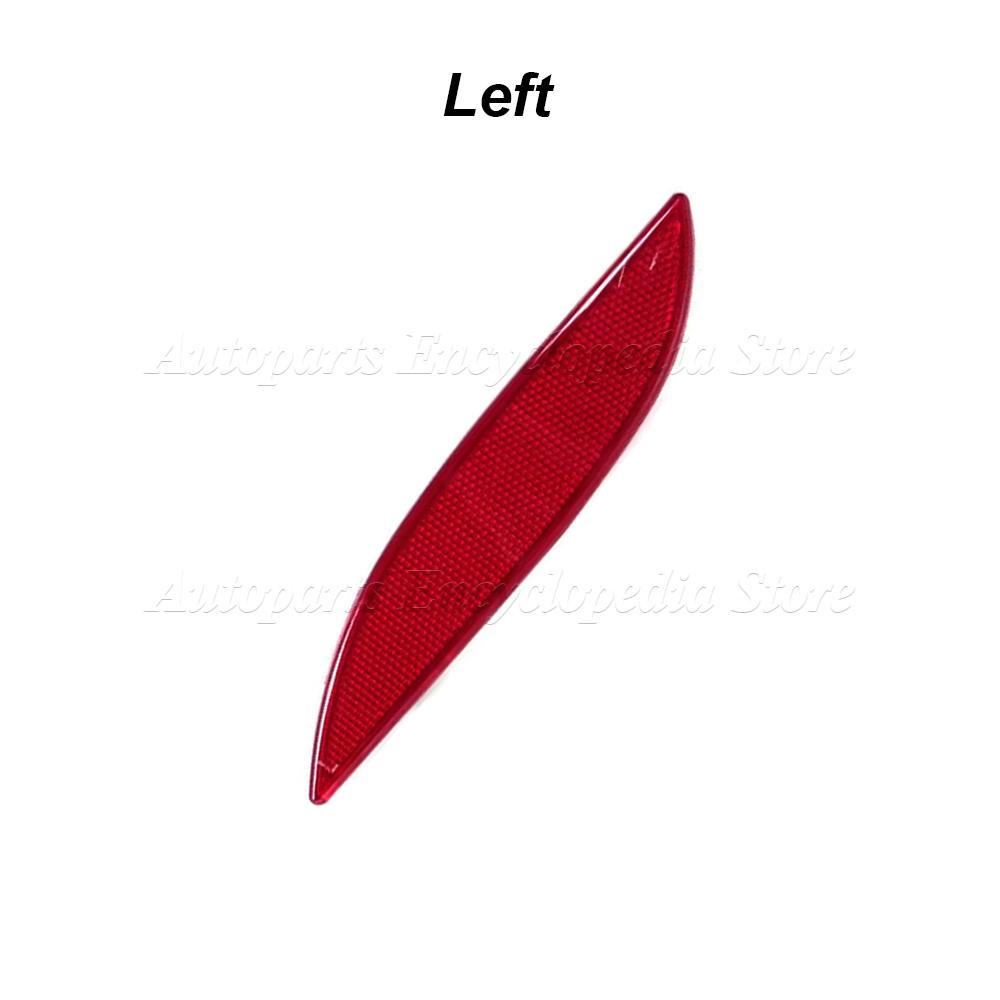 For Renault Megane Mk3 Rear Bumper Signal Light Reflector Left Right Car Reflective Strips 265650004R ,3805 Left/Right
