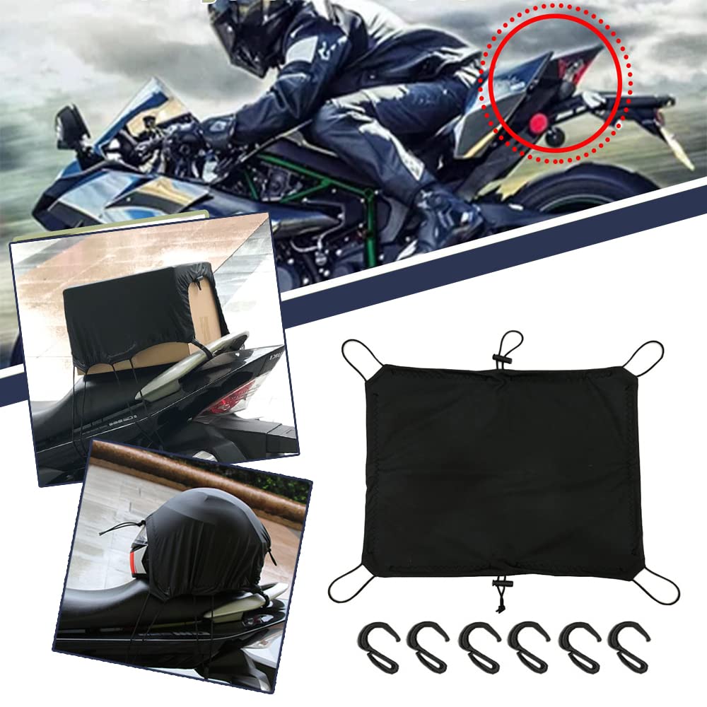 DFsucces Touring Net, Bike Net, Waterproof, Stretch Fabric, Cargo Net,